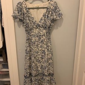 MAX STUDIO Floral Maxi Dress